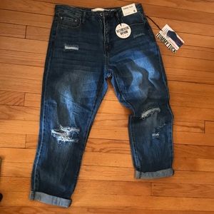 High Rise Relaxed Fit Authentic Denim